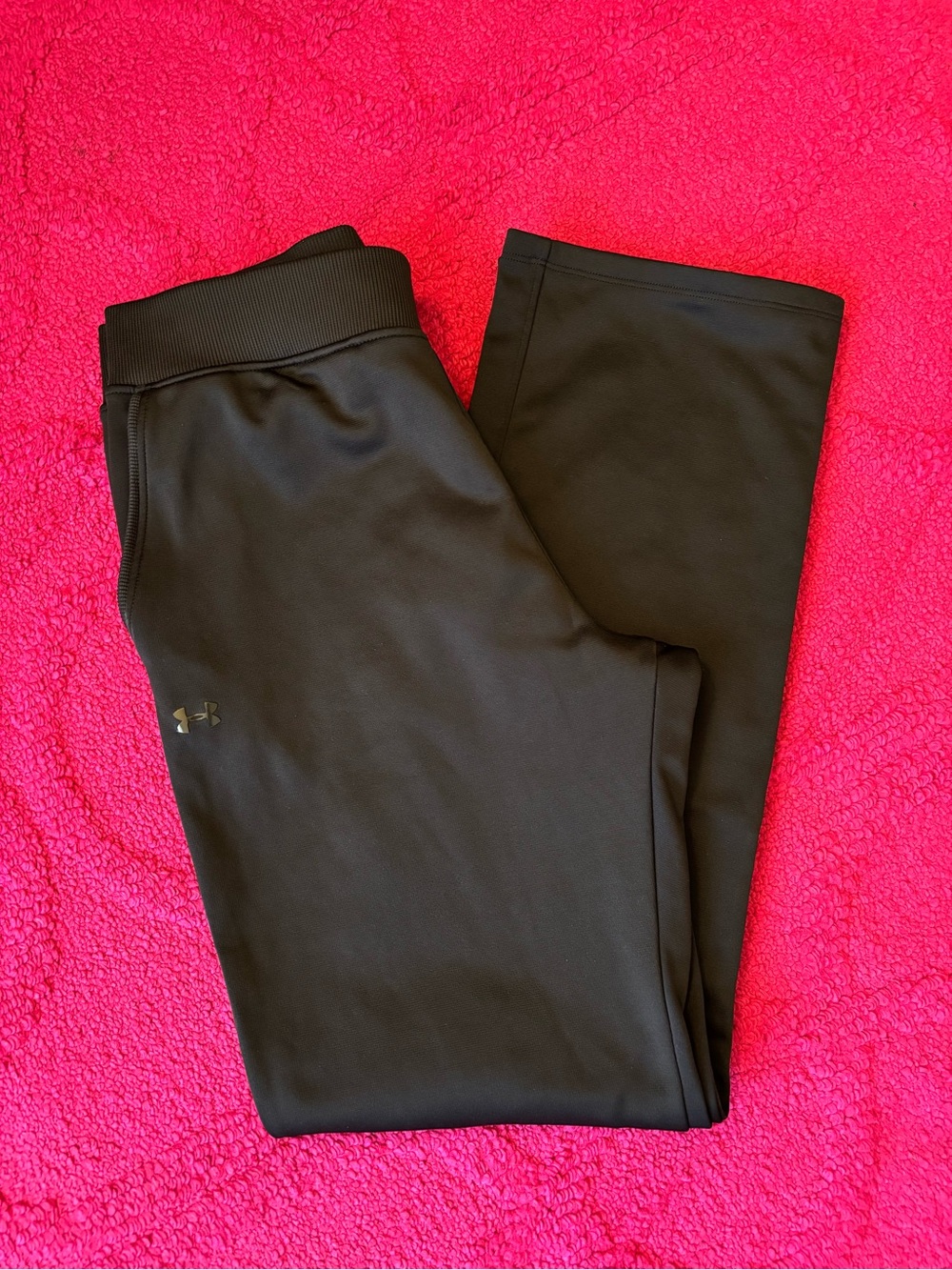 Under Armour Black ColdGear Fleece Lined Joggers